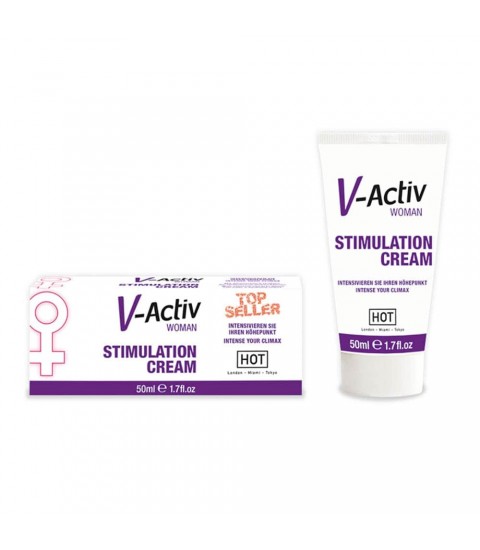 Crema stimulatoare Hot V-Activ for Women 50 ml