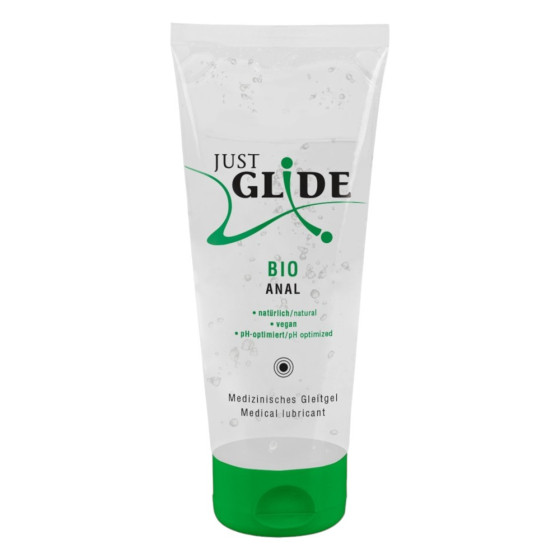 Lubrifiant pe baza de apa Just Glide anal bio vegan 200 ml