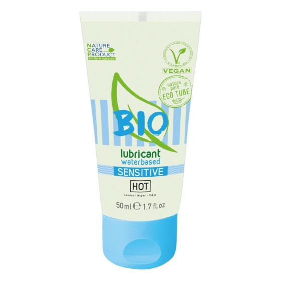 Lubrifiant pe baza de apa HOT Bio Sensitive Aloe Vera 50 ml