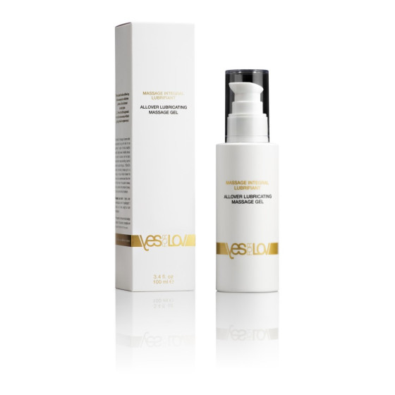 Lubrifiant si ulei de masaj YESforLOV Allover 100 ml