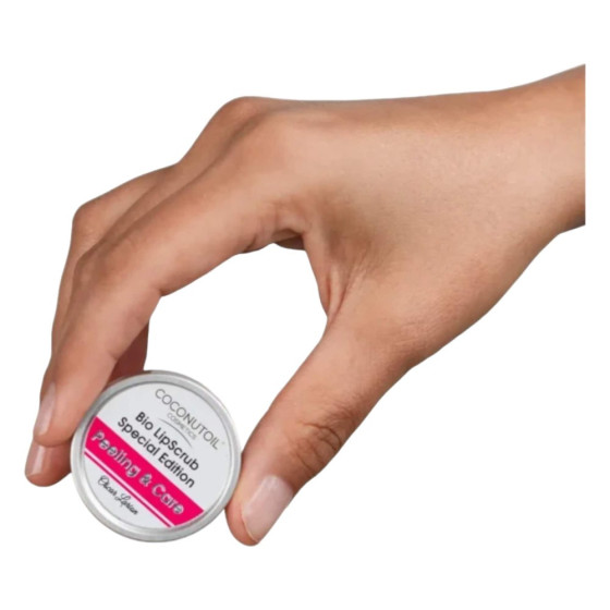 Exfoliant pentru buze 100% bio Coconut Oil 10 ml