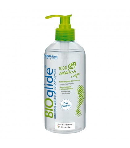 Lubrifiant vegan pe baza de apa Bioglide 100% natural 500 ml
