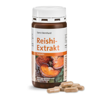 Capsule cu extract de reishi si zinc Sanct Bernhard 120 buc