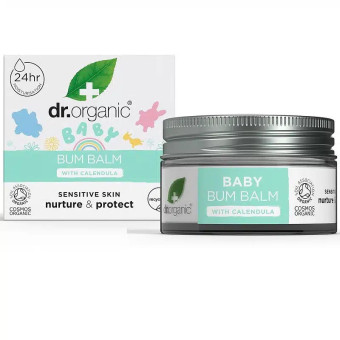 Balsam fara miros cu galbenele pentru bebelusi Dr Organic 35 gr