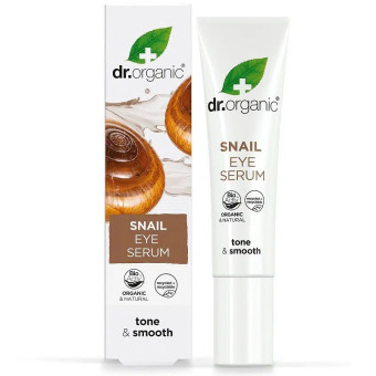 Ser pentru ochi anti-aging extract de melc Dr.Organic 15ml