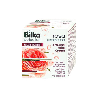 Crema de fata anti-imbatranire Rosa Damascena Bilka 40 ml