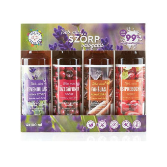 Set siropuri Balint lavanda si mar, merisor, scortisoara si macese 4x100 ml