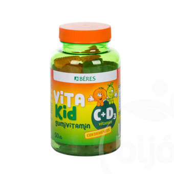 Vitamine gumate C + D3 Beres Vitakid 50 buc