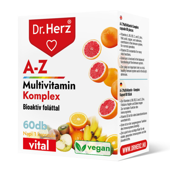 Capsule Multivitamin A-Z Dr.Herz 60 buc