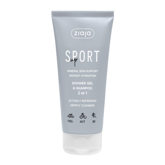Gel de dus si sampon 2 in 1 Ziaja Sport Up 200 ml