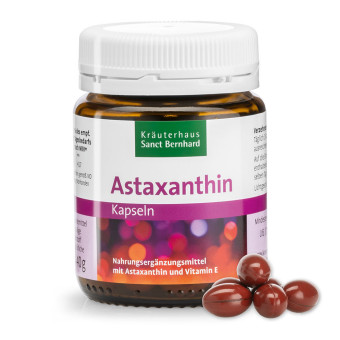 Capsule astaxantina 8 mg si vitamina E Sanct Bernhard 60 buc