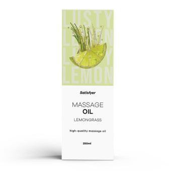 Ulei de masaj Satisfyer cu aroma de lemongrass 250 ml