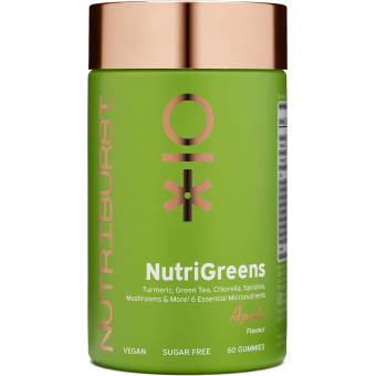 Vitamine gumate Nutriburst Premium NutriGreens aroma mere 60 buc