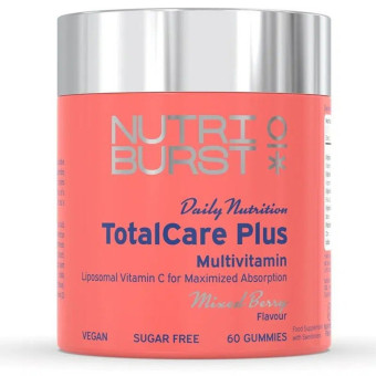 Jeleuri multivitamine Nutriburst TotalCare Plus aroma fructe de padure 60 buc