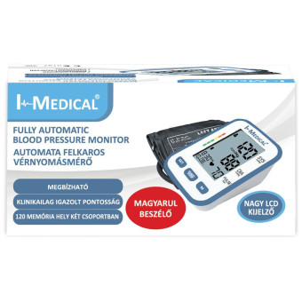 Tensiometru automat I-Medical pentru braț, cu voce maghiară