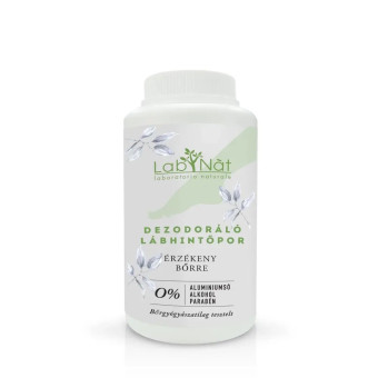 Pudra deodorant naturala cu mentol pentru picioare Labnat 125 gr