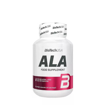 Capsule moi cu acid alfa-lipoic ALA Biotech USA 50 buc