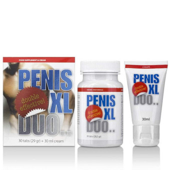 Pachet Cobeco Duo 30 capsule + crema erectie 30 ml