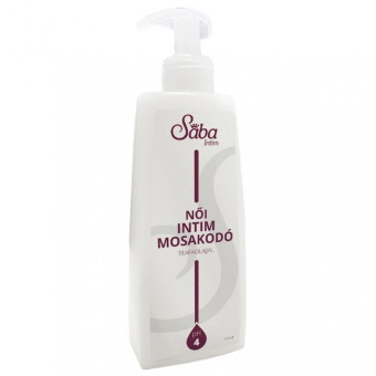 Gel igiena intima cu ulei de arbore de ceai si catina Saba 400 ml