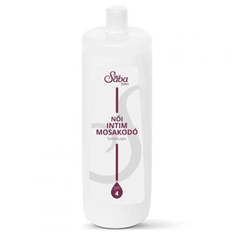 Gel igiena intima cu ulei de arbore de ceai si catina Saba 1000 ml