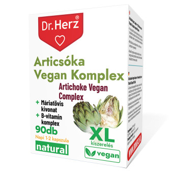 Capsule vegan anghinare 400 mg Dr Herz 90 buc