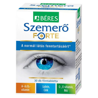 Tablete filmate cu luteina Forte pentru sanatatea ochilor Beres 30 buc