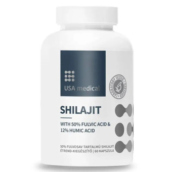 Capsule cu extract de shilajit purificat USA Medical 60 buc