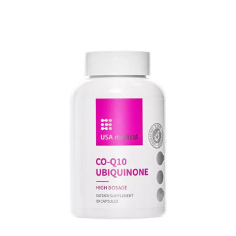 Capsule cu coenzima Q10 Ubiquinone USA Medical 60 buc