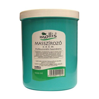 Crema de masaj profesionala cu parafina Mollis 1000 ml
