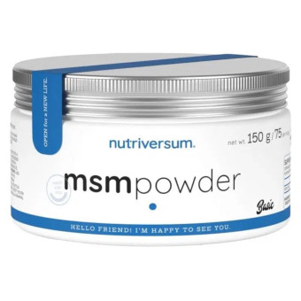 Pudra MSM pura fara aroma Nutriversum 150 gr