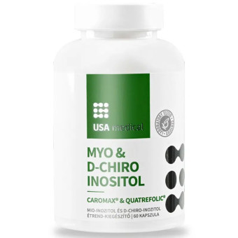 Capsule Caromax Myo & D-Chiro Inozitol USA Medical 60 buc