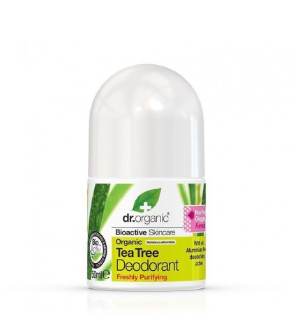 Deo roll Bio Extract de Arbore de Ceai Dr.Organic 50ml