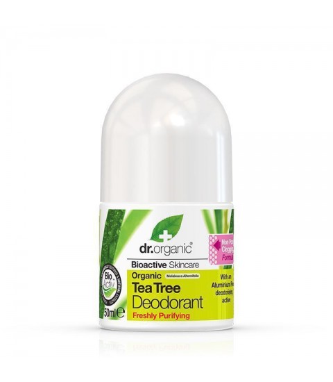 Deo roll Bio Extract de Arbore de Ceai Dr.Organic 50ml