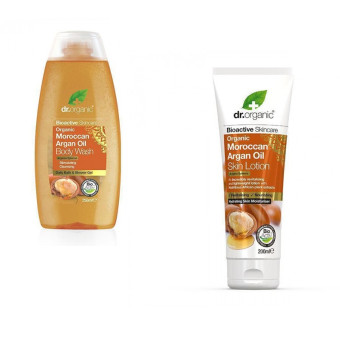 PACHET ULEI DE ARGAN - GEL DE DUS + LOTIUNE DE CORP