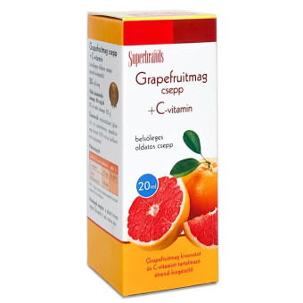 Extract din samburi de Grapefruit plus Viamina C Dr Herz 20 ml