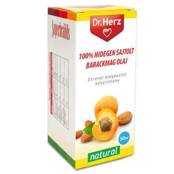 Ulei din samburi de caise presat la rece Dr Herz 50 ml