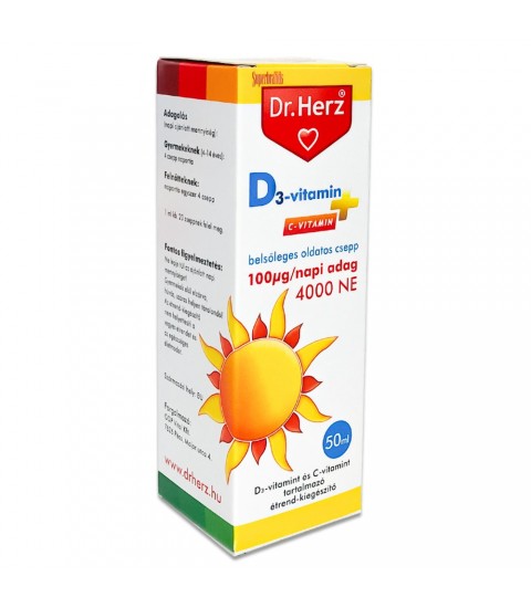 Vitamina D picaturi Dr.Herz 50 ml