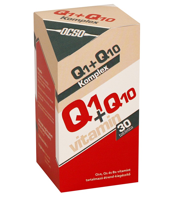 Ocso Q1 plus Q10 Vitamin Complex 30 capsule