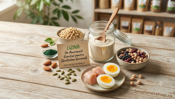 Lizina: Un Aminoacid Esential pentru Sănătatea Generală